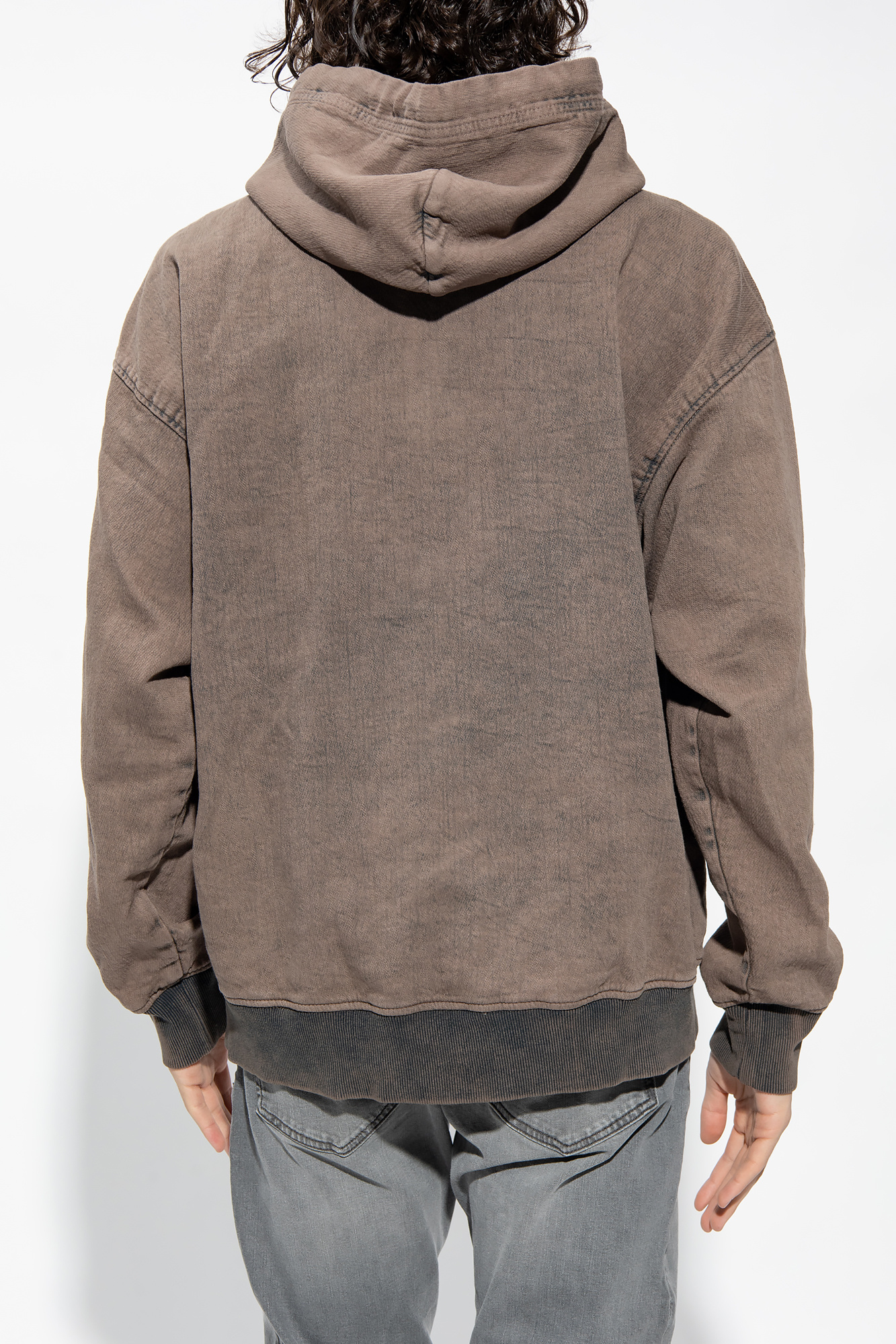 Brown 'D-UM-RIB-NE' hoodie Diesel - Vitkac Canada